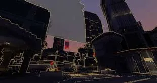Neon Skylines Shader