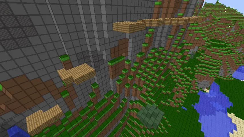 Run For The Hills -- Minecraft Sprint Parkour
