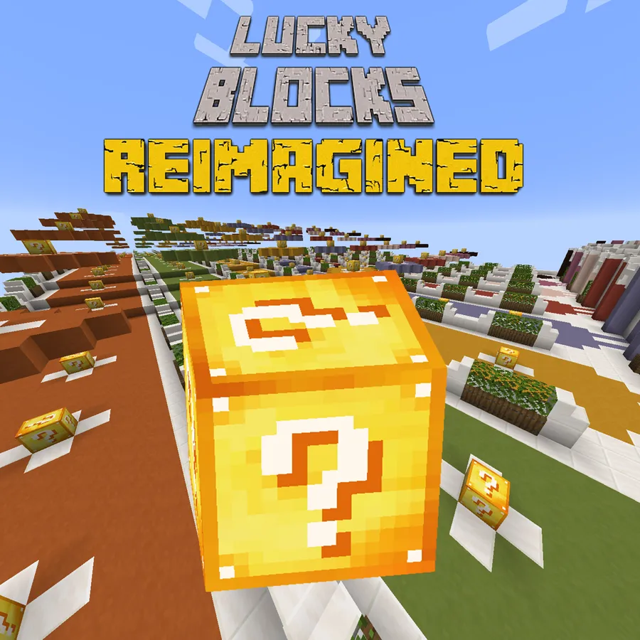 Lucky Blocks Race!! reimagined!! - world - Multiplayer   [1.20.1] NOW!!