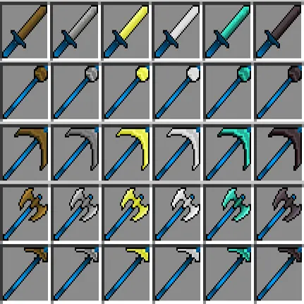 RPG PVP Swords and Tools