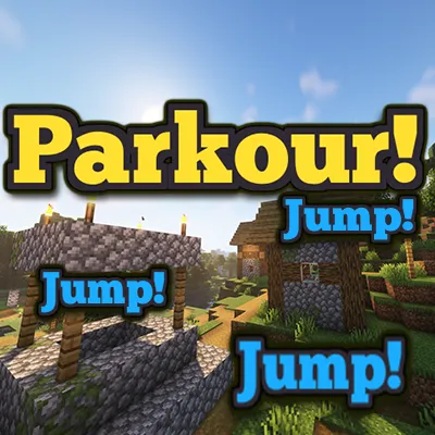 Parkour Jump! - World! - Multiplayer support! - [ 1.21] NOW!