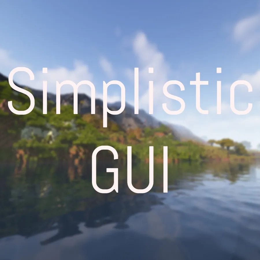 Simplistic GUI