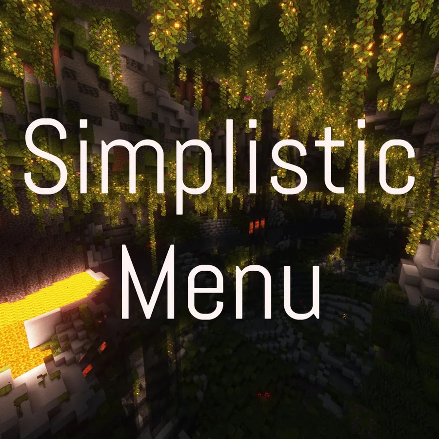 Simplistic Menu