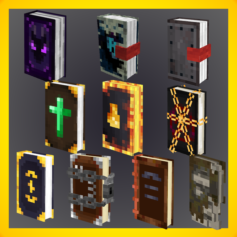 Iron's 3D Spell book