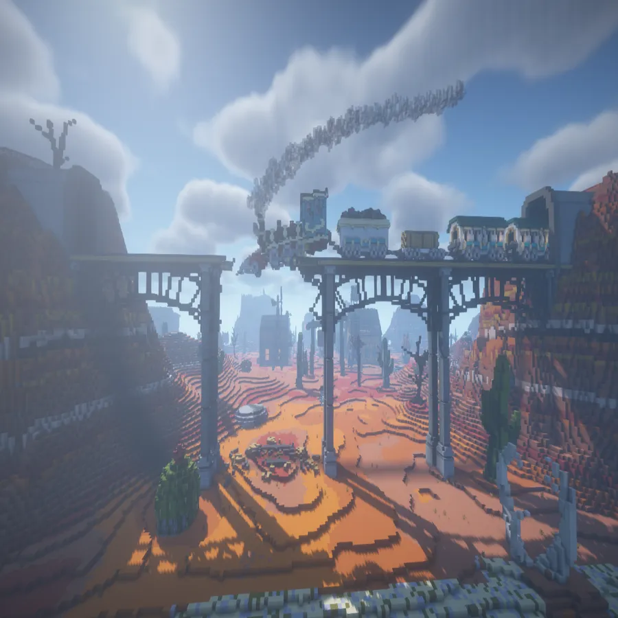 Western Town - PvP Faction Spawn