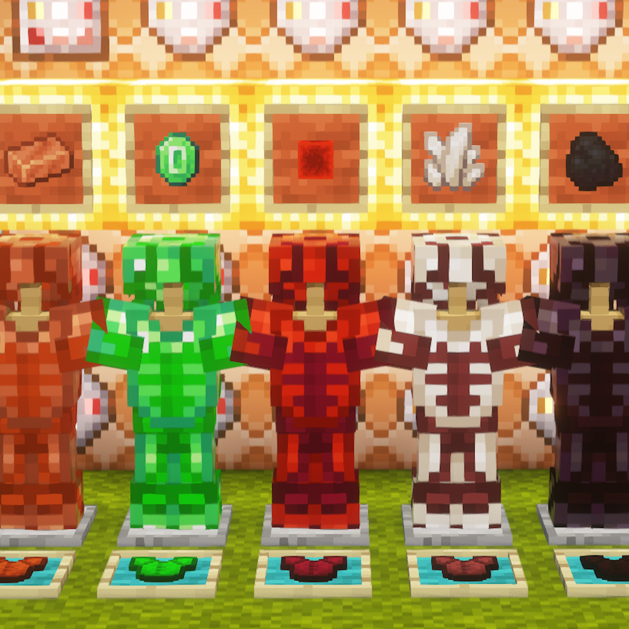 More armor and tools