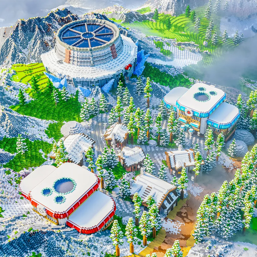 [FREEBIE!] DIVINOS - Single-Town Cobblemon & Pixelmon Map Freebie by Varuna