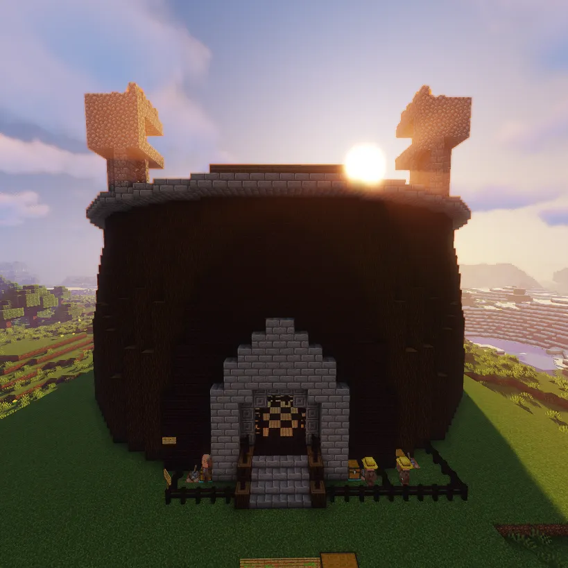 Popularmmos Challenge Games Arena + Villagers