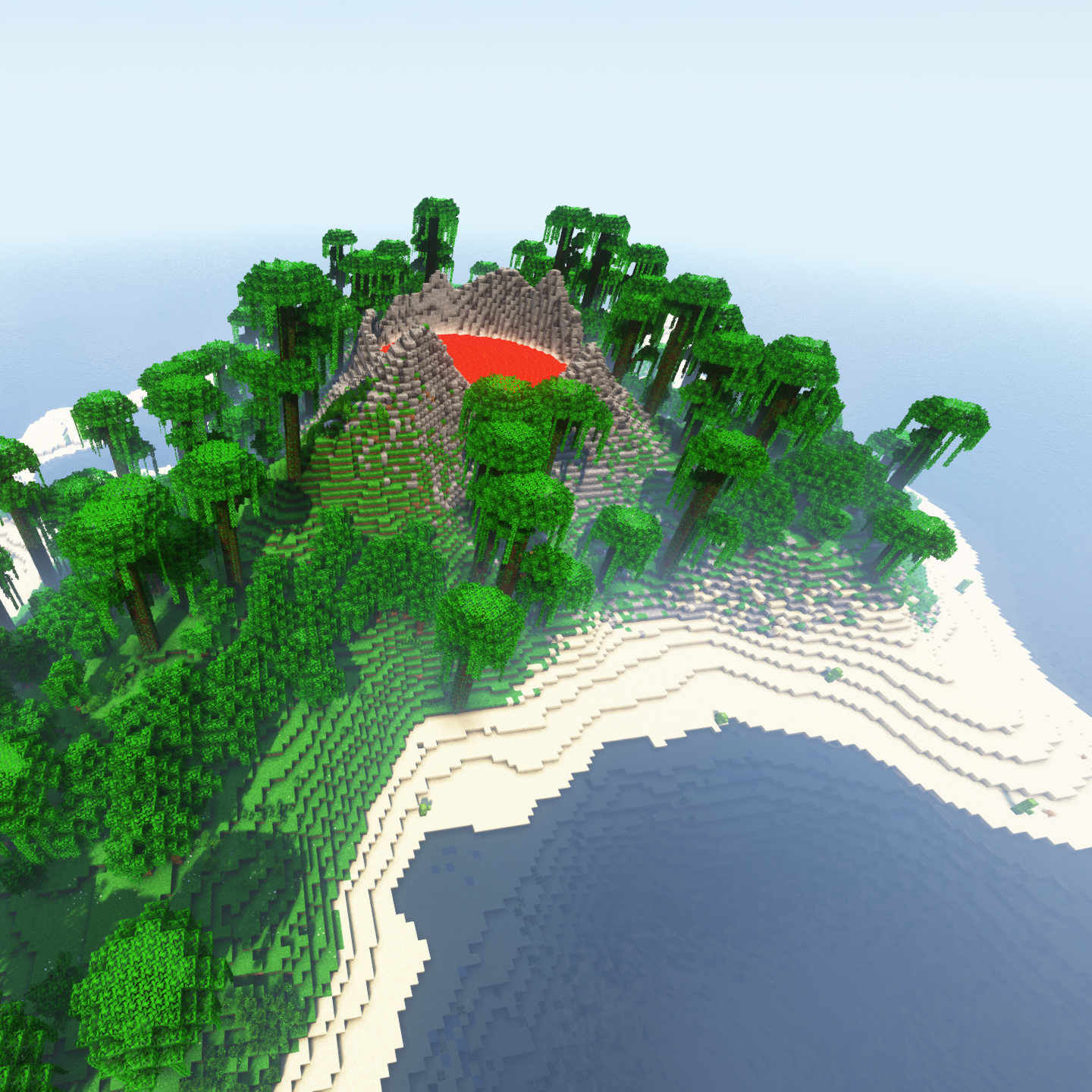 Jungle Volcano Island
