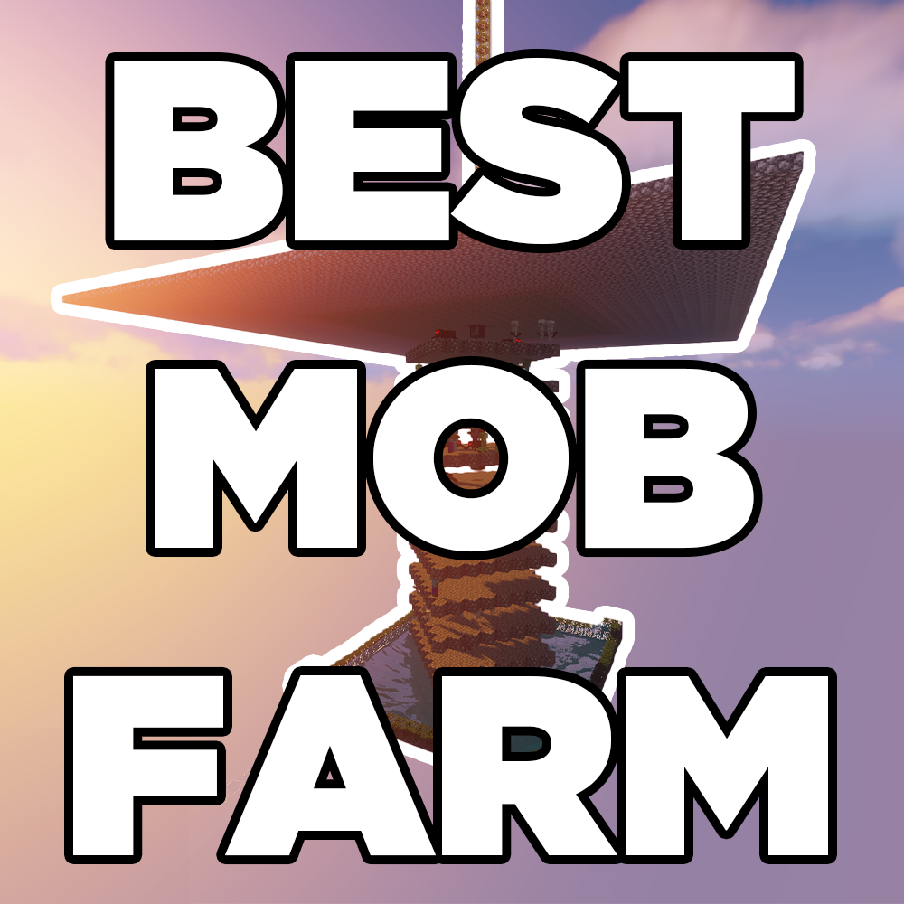 BEST Fully Automatic AFK Mob Farm + Schematic Download (ALL VERSIONS)