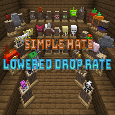 Simple Hats - Lowered Dropped Rate