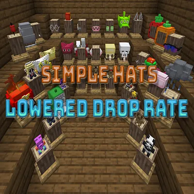 Simple Hats - Lowered Dropped Rate