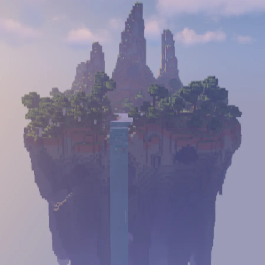 Real Life Sky Floating Island