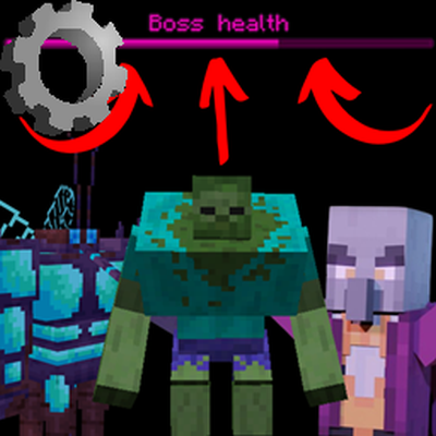 Mini-boss Boss Bars [Configuration Datapack]
