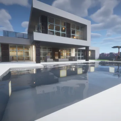 Modern House with Swimming Pool