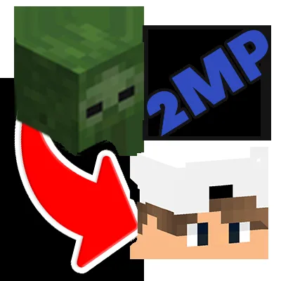 Mob head to Player head