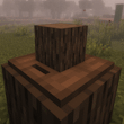 Immersive Weathering + Farmer's Delight: Bark Stripping