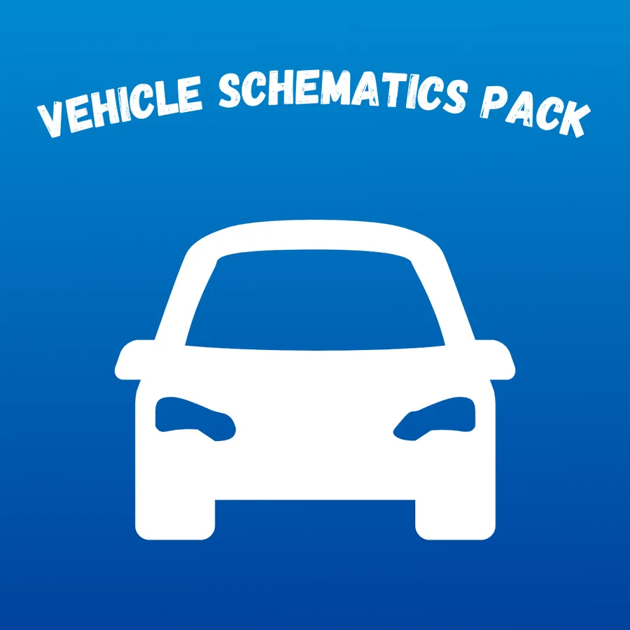 Vehicles Pack (100+ Schematics)