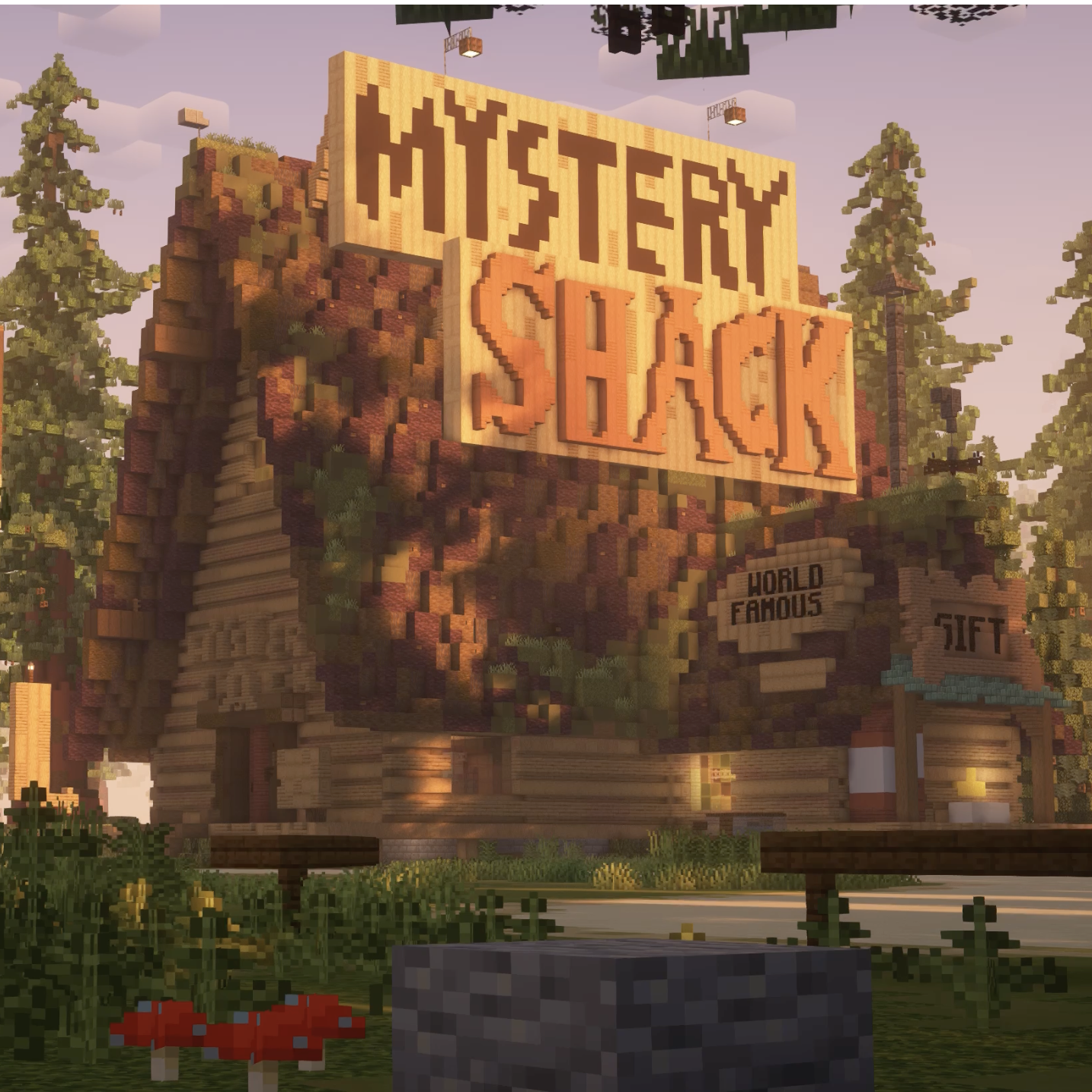 Gravity Falls Adventure Map (Story + Puzzles + Cutscenes)