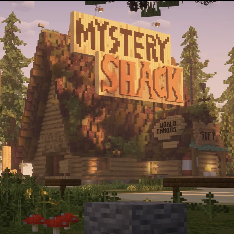 Gravity Falls Adventure Map (Story + Puzzles + Cutscenes)