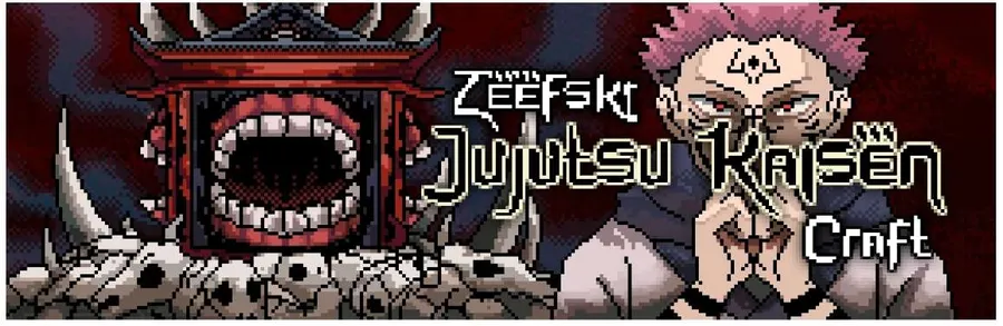 Zeefski Jujutsu Kaisen Craft - 方块回战